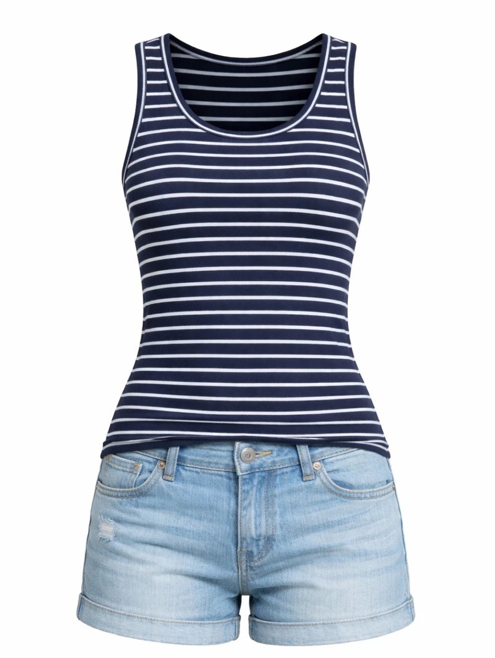 Mabelinda Classic Stripe Tank Top